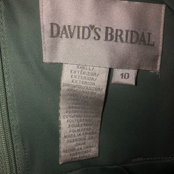 Layered Ruffle Chiffon Dress Size 10 - Picture 7 of 8